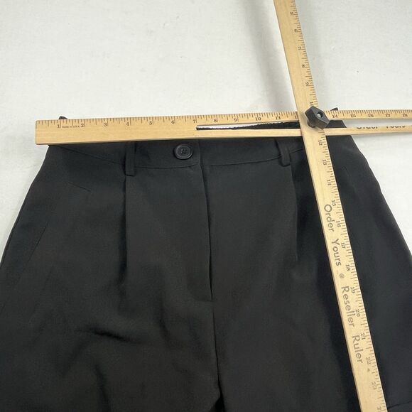 Bailey 44 Wide Leg Cargo Pants Black Medium Utility Streetwear Minimal Workwear - Picture 8 of 13